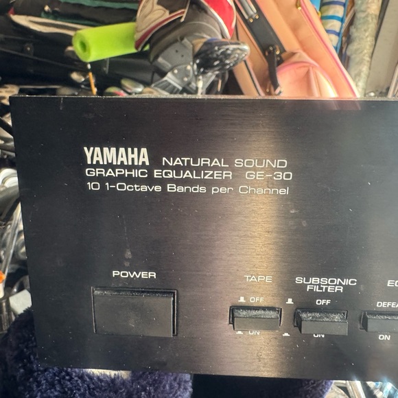 Yamaha GE-30 Natural Sound 10 Band Graphic Equalizer  used conditions - Picture 8 of 11